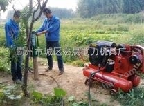 救灾防汛多功能气动打桩机型号植桩机尺寸