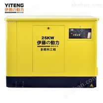 加油站用便携式汽油发电机25kw