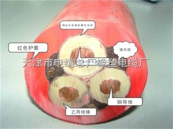 MCPTJ矿缆，监视型采煤机橡套电缆MCPTJ