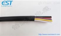 FRC30 6芯0.75mm² + 4芯24AWG 高耐扭转复合机器人电缆