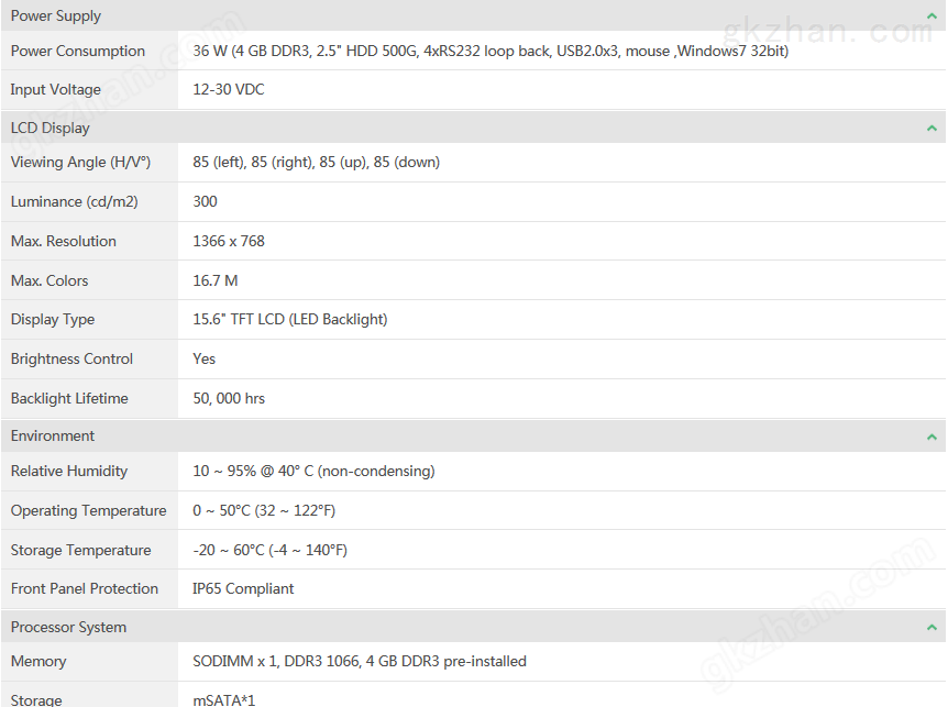 PPC-4150W是一款15.6