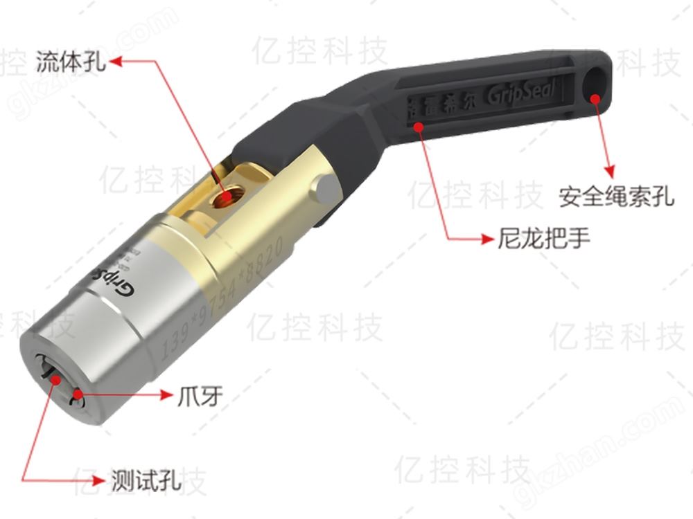 格雷希尔G30系列高压管内径密封测试接头