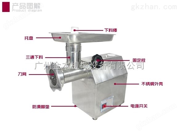 金本绞肉机 不锈钢绞肉机