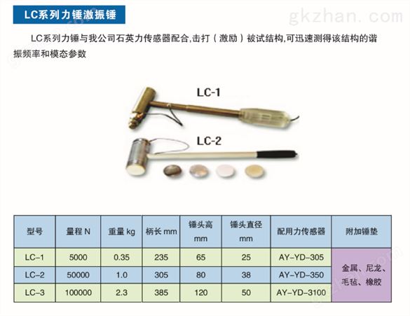 力锤激振锤