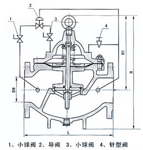 900X紧急关闭阀结构图