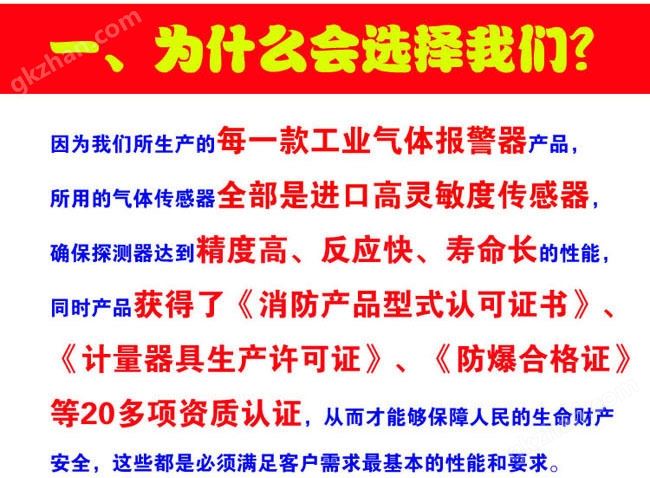 可燃有害气体报警器通过消防认证