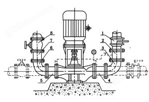 管道离心泵安装方式