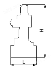 寸法図：DP-15C（電磁弁）