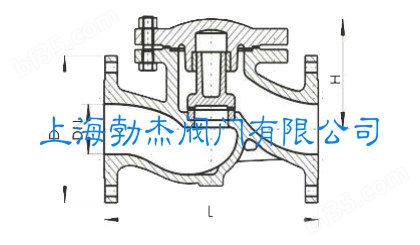 升降式止回阀原理图