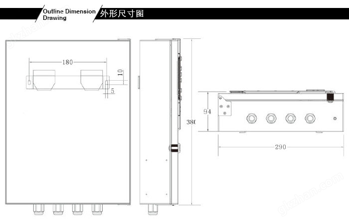 JDN-K6000-ZL60型气体报警控制器