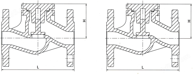 德标止回阀结构图