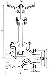 低温截止阀结构图