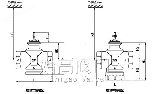 <strong><strong><strong><strong><strong><strong>不锈钢电动调节阀</strong></strong></strong></strong></strong></strong>尺寸