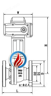 万喜堂app下载官方入口 Q941M电动高温球阀 (配HR执行器) 