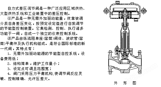 B800自力型差压调节阀