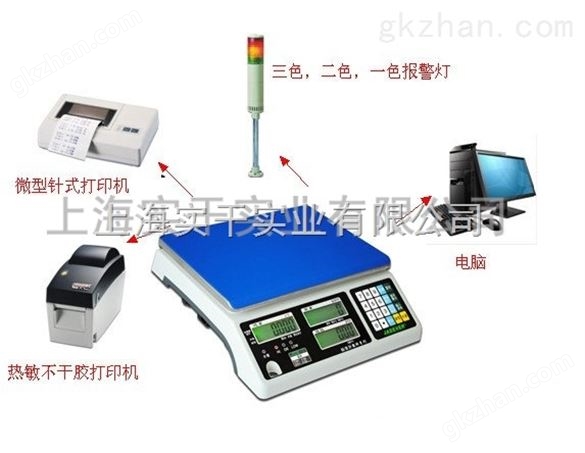 带报警计数桌称 15千克电子计数称