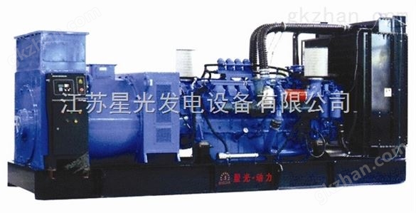 奔驰12V2000G65发电机组