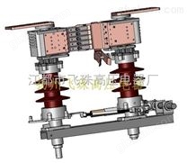 GW4-12D/2000A型户外大电流隔离开关