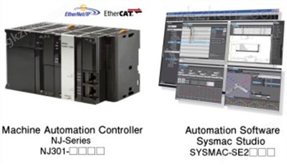 欧姆龙 Sysmac自动化平台4轴和8轴NJ系列CPU