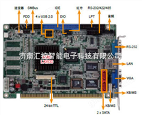 威强LX-600工控主板，威强半长卡，济南威强工控主板