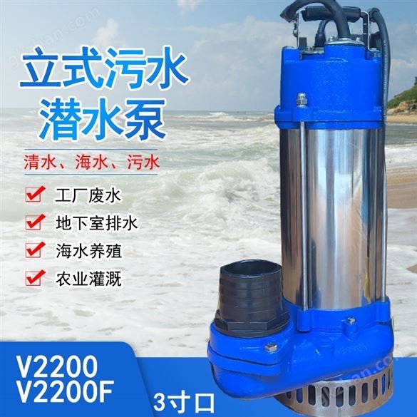 V2200立式污水潜水泵