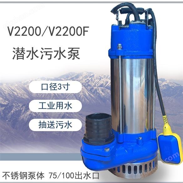 V2200立式污水潜水泵