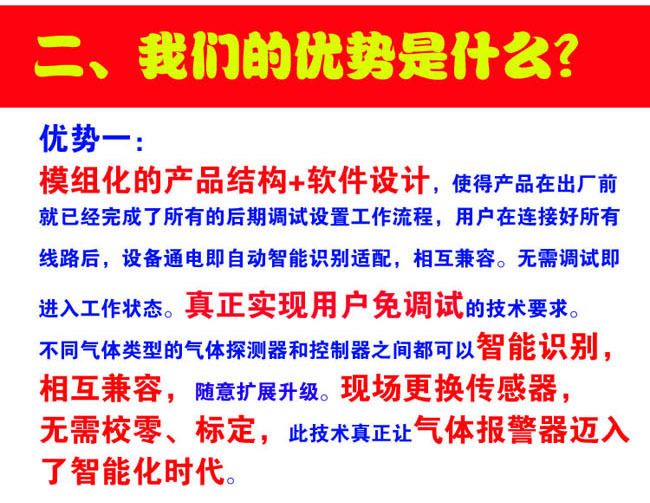 可燃有害气体报警器模块化结构