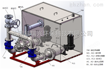 科瑞兴地下卫生间双泵外置式污水提升一体化设备