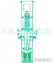 DTM立式多级筒袋泵|液下泵|耐酸泵