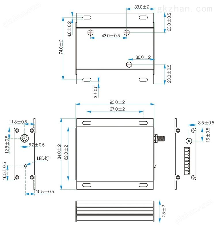 SV6500PRO 机械尺寸