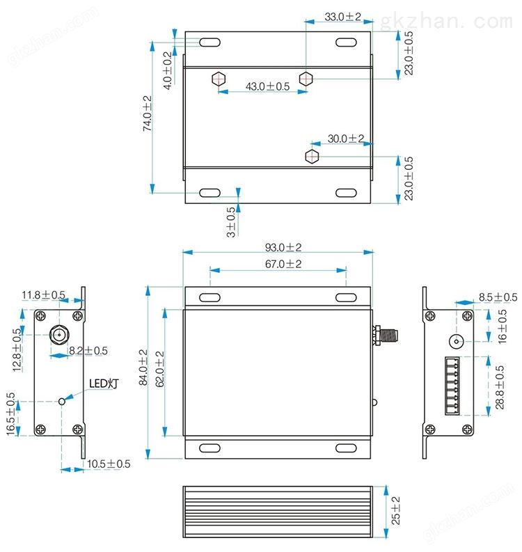 SV6300 机械尺寸