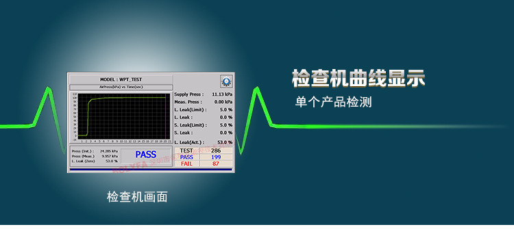 <strong></strong>检测机画面