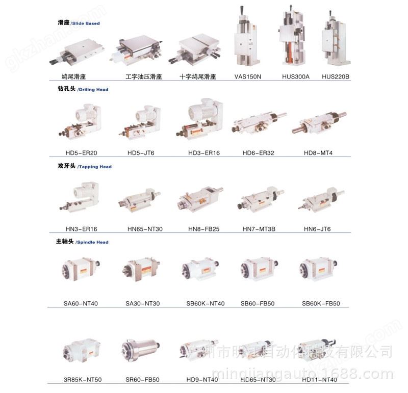 钻孔攻牙镗孔铣面沟槽非标定制多功能组合机床示例图18