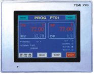 TEMI770温湿度可编程触摸式彩显控制器