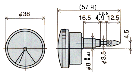 外観寸法図 196Z